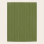 Olive Moss Vertical Stripes Rich Minimalist Pattern Poster Gallery Image 4