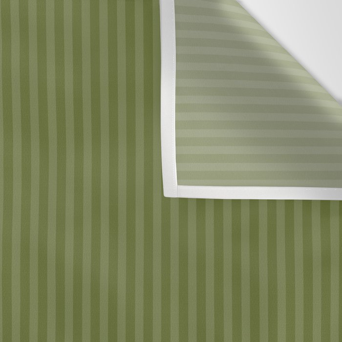 Olive Moss Vertical Stripes Rich Minimalist Pattern Wall Tapestry Gallery Image 3