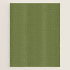 Olive Moss Vertical Stripes Rich Minimalist Pattern Jigsaw Puzzle Gallery Image 1