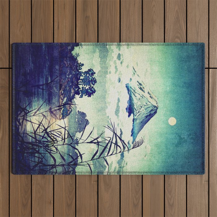 The Midnight Waking Outdoor Rug Gallery Image 1