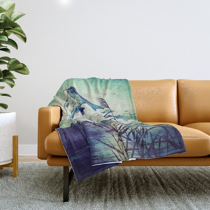 The Midnight Waking Throw Blanket Gallery Image 1