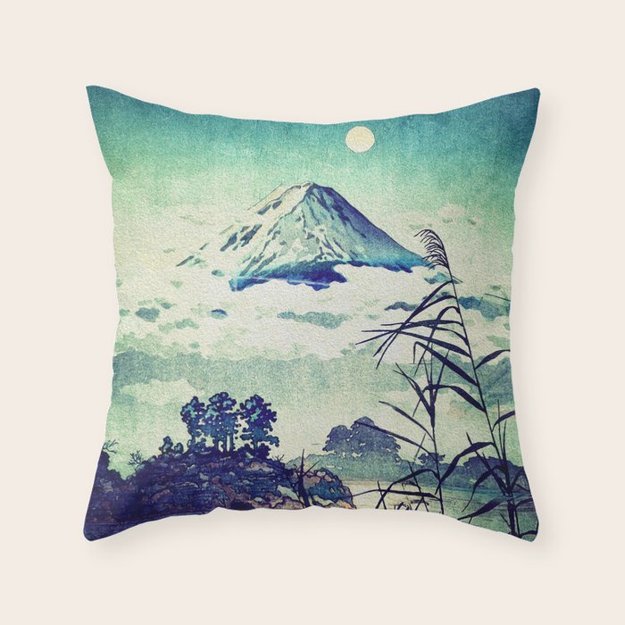 The Midnight Waking Throw Pillow Gallery Image 1