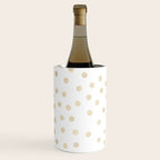 Stylish Gold Polka Dots Wine Chiller Gallery Image 2