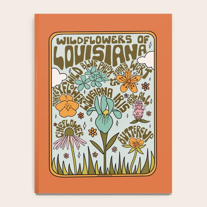 Louisiana Wildflowers Notebook Gallery Image 4
