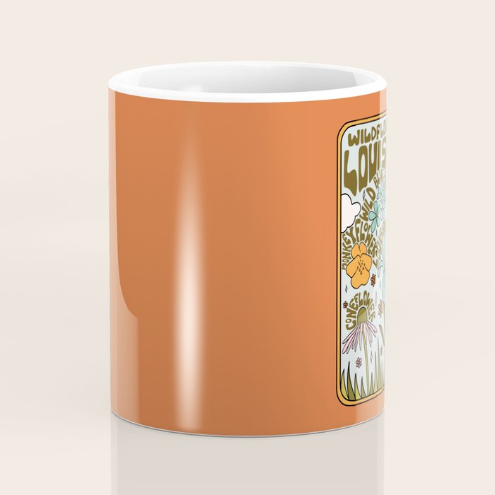 Louisiana Wildflowers Coffee Mug Gallery Image 4