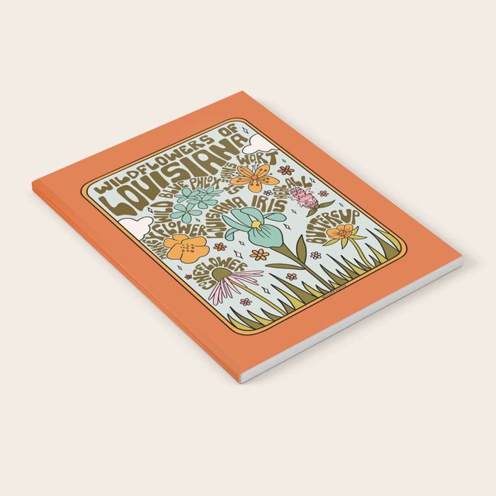 Louisiana Wildflowers Notebook Gallery Image 1