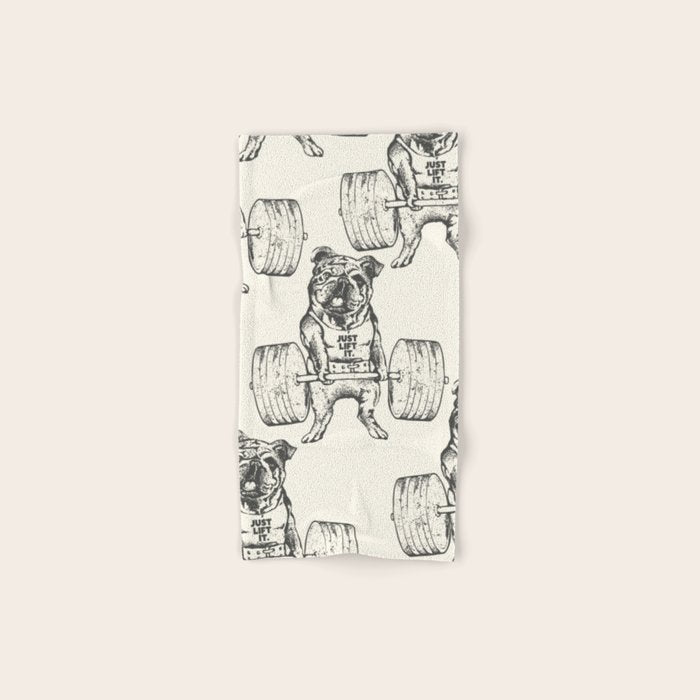 English Bulldog Lift Towels Gallery Image 1
