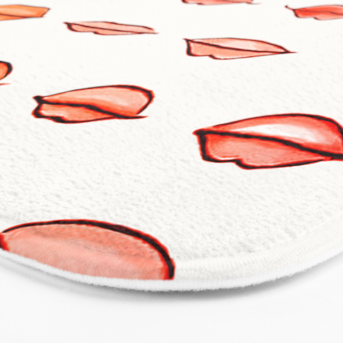 Lips II Bath Mat Gallery Image 3