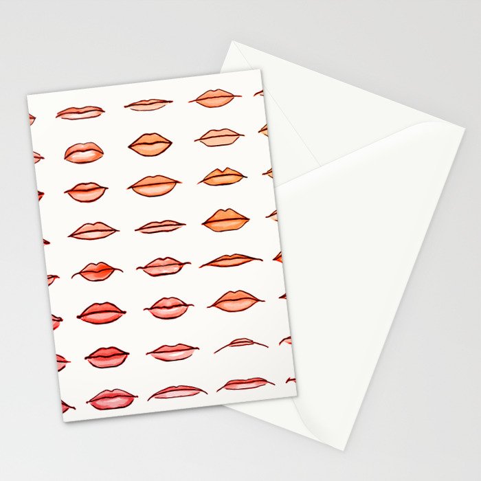 Lips II Stationery Card Gallery Image 2