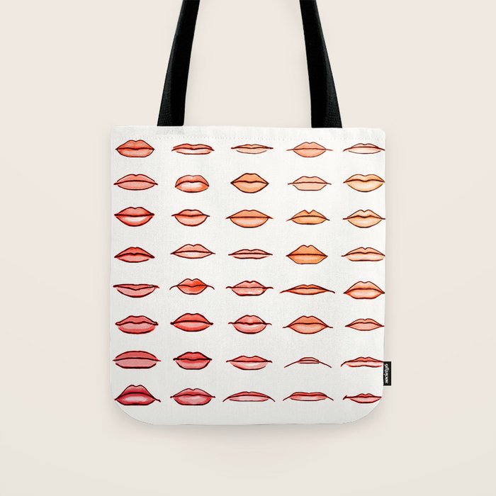 Lips II Tote Bag Gallery Image 1
