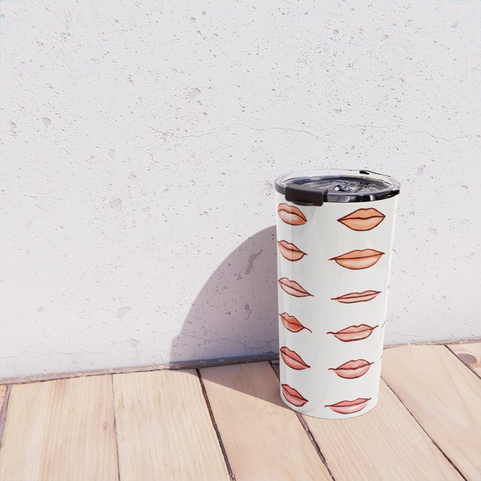 Lips II Travel Mug Gallery Image 4
