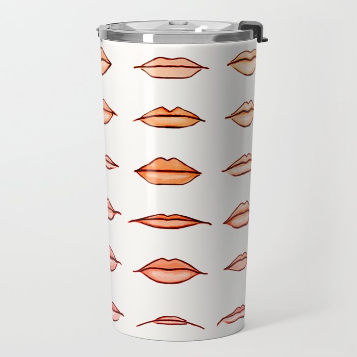 Lips II Travel Mug Gallery Image 2