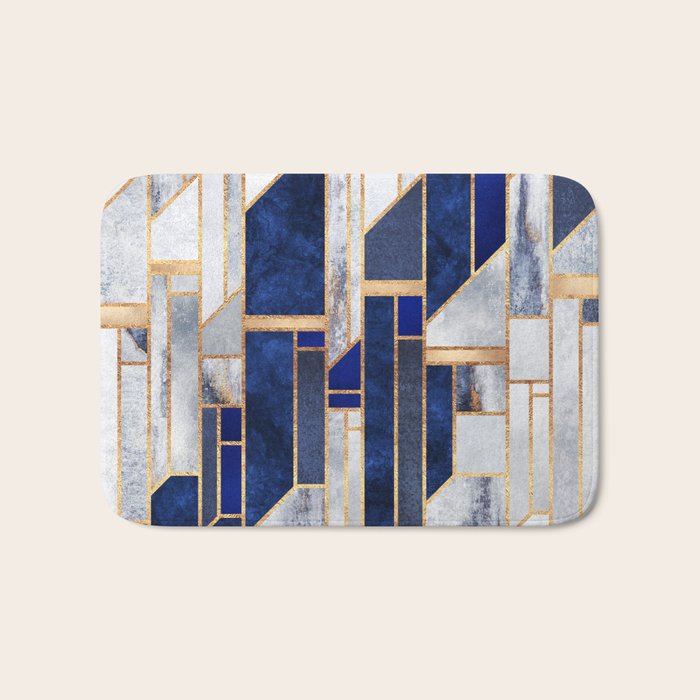 Blue Winter Sky Bath Mat Gallery Image 1