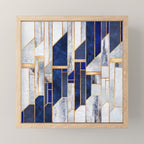 Blue Winter Sky Mini Art Print Gallery Image 1