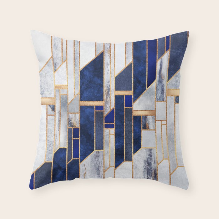 Blue Winter Sky Throw Pillow Gallery Image 6