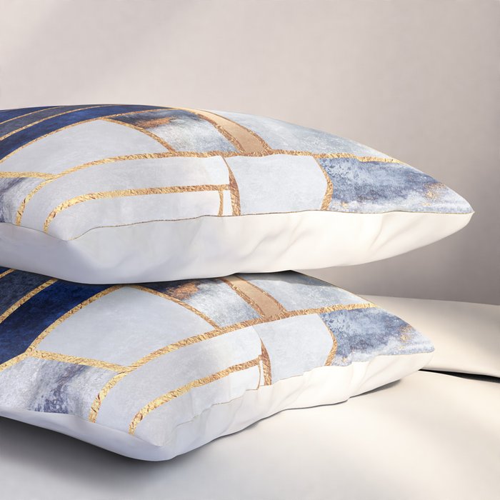 Blue Winter Sky Pillow Sham Gallery Image 3