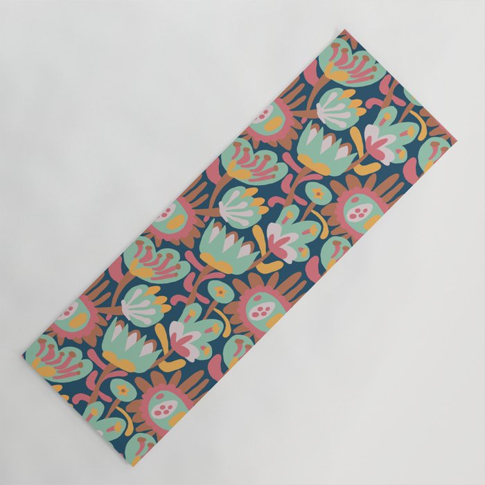 Meadow with flowers Yoga Mat Gallery Image 1