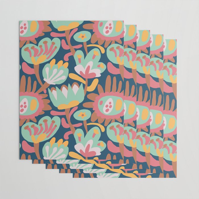 Meadow with flowers Wrapping Paper Gallery Image 3