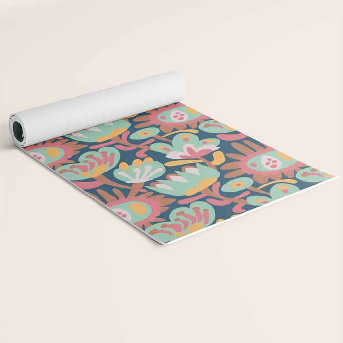 Meadow with flowers Yoga Mat Gallery Image 2