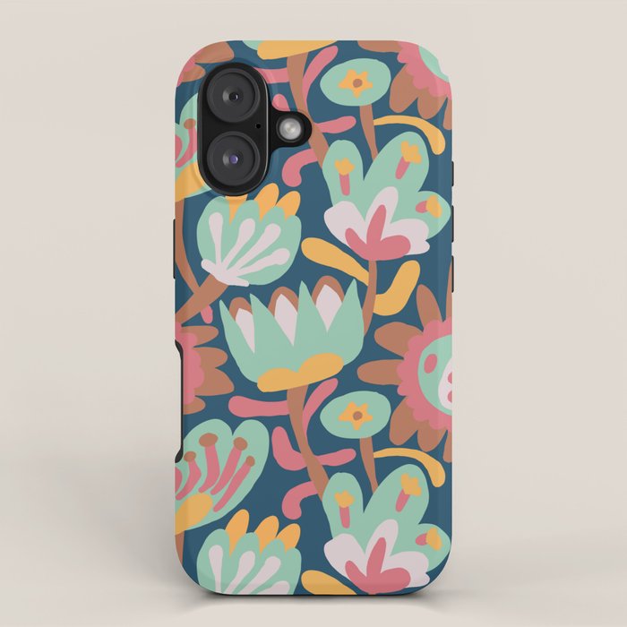 Meadow with flowers iPhone Case Gallery Image 1