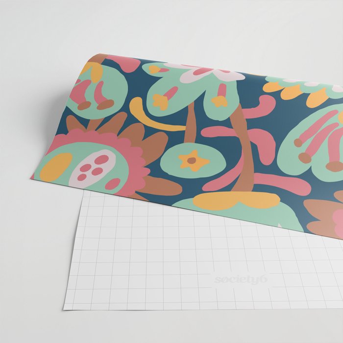 Meadow with flowers Wrapping Paper Gallery Image 2