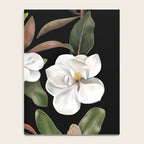 Magnolias Flowers Black Notebook Gallery Image 4