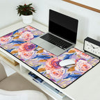 Dolphins in the roses A Desk Mat Gallery Image 2