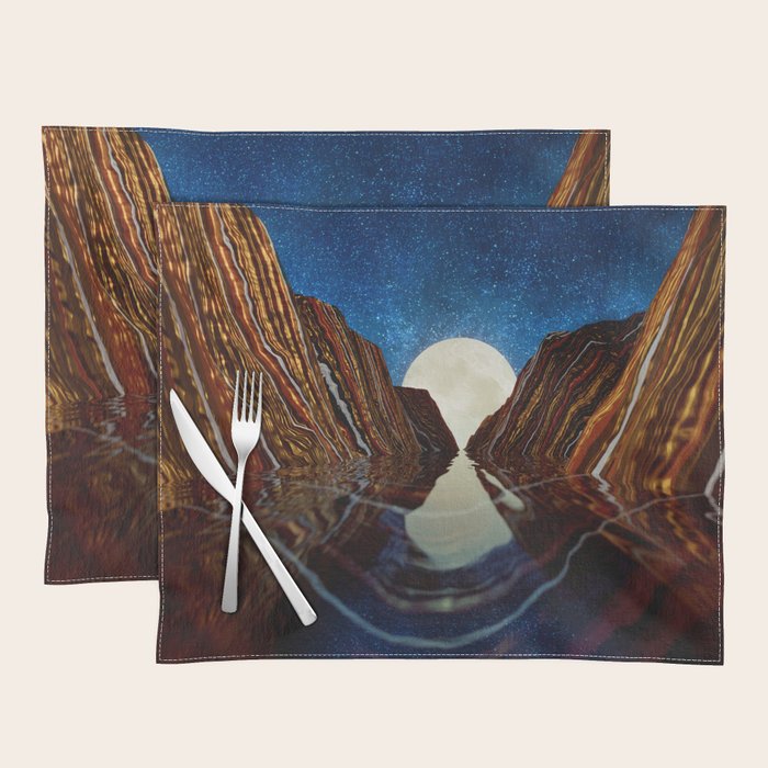 Moon Reflection Placemat Gallery Image 1