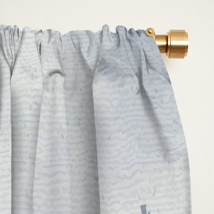 Foggy Forest 2 Window Curtain Gallery Image 2