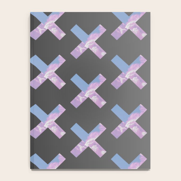 2010s era egirl x pattern Notebook Gallery Image 4