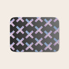 2010s era egirl x pattern Bath Mat Gallery Image 1