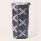 2010s era egirl x pattern Travel Mug Gallery Image 2