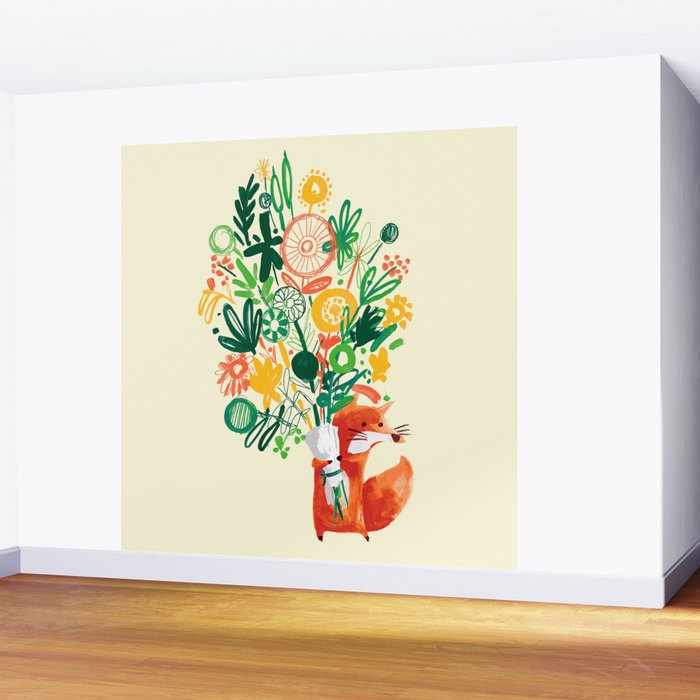 Flower Delivery Wall Mural Gallery Image 2