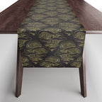 Gilded Oyster Mushroom Table Runner Gallery Image 1
