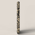 William Morris Style Art Nouveau Dark Floral iPhone Case Gallery Image 2