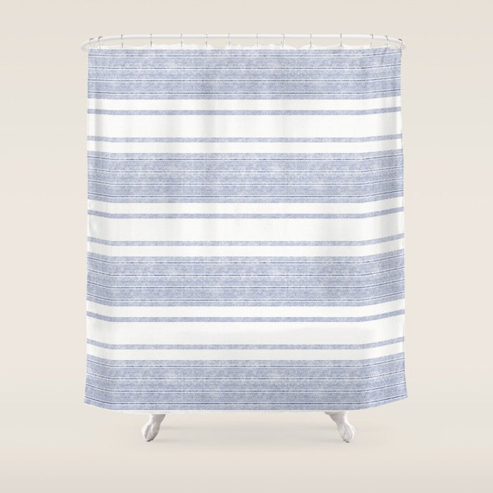 CAPRI STRIPE Shower Curtain Gallery Image 1