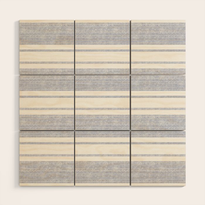 CAPRI STRIPE Wood Wall Art Gallery Image 1
