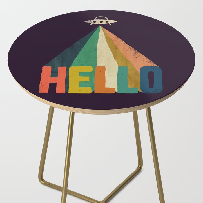Hello I come in peace Side Table Gallery Image 2