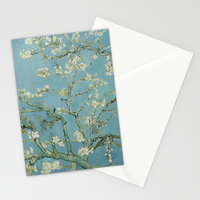 Almond Blossoms Stationery Card Gallery Image 2