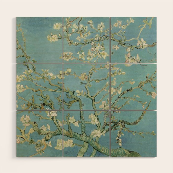 Almond Blossoms Wood Wall Art Gallery Image 1