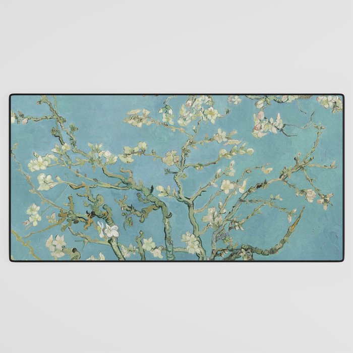 Almond Blossoms Desk Mat Gallery Image 3