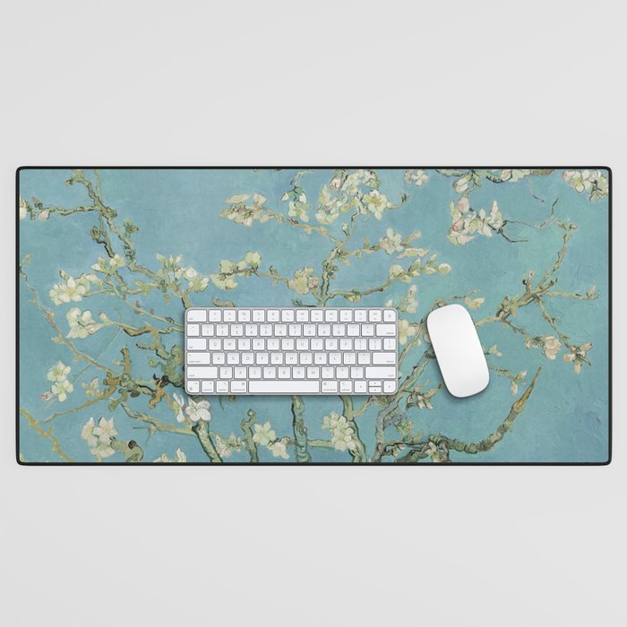 Almond Blossoms Desk Mat Gallery Image 1