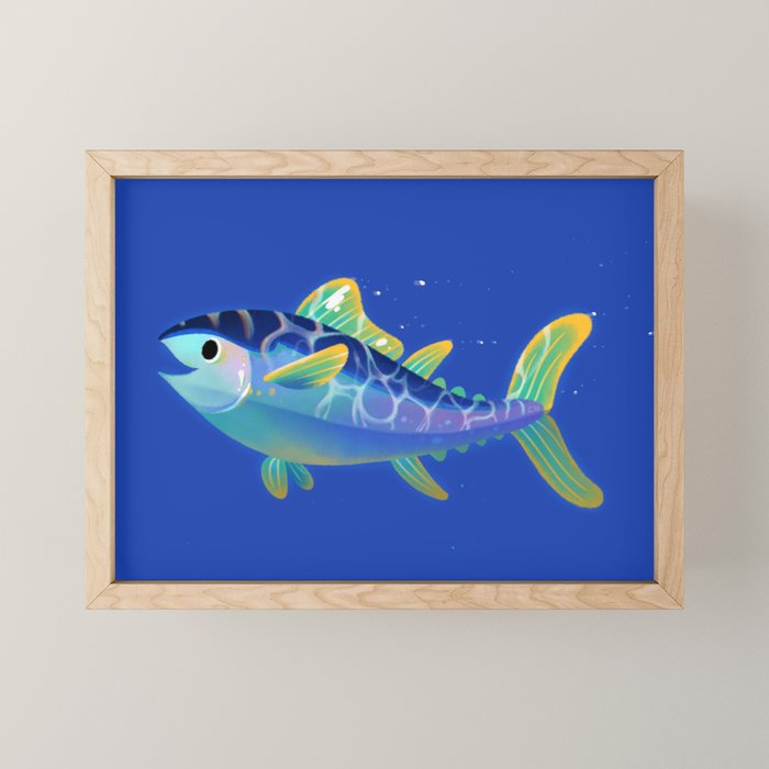 Atlantic Bluefin Tuna Mini Art Print Gallery Image 1