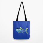 Atlantic Bluefin Tuna Tote Bag Gallery Image 2