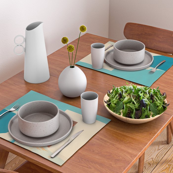 Mediterranean Balcony Orange Tree Placemat Gallery Image 2