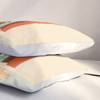 Mediterranean Balcony Orange Tree Pillow Sham Gallery Image 3