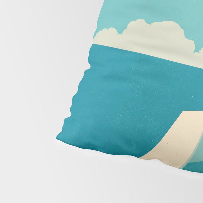 Mediterranean Balcony Orange Tree Pillow Sham Gallery Image 4
