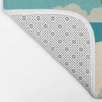 Mediterranean Balcony Orange Tree Bath Mat Gallery Image 2