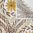 Golden Daisy Swirl Wall Tapestry Gallery Image 3