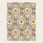 Golden Daisy Swirl Poster Gallery Image 4